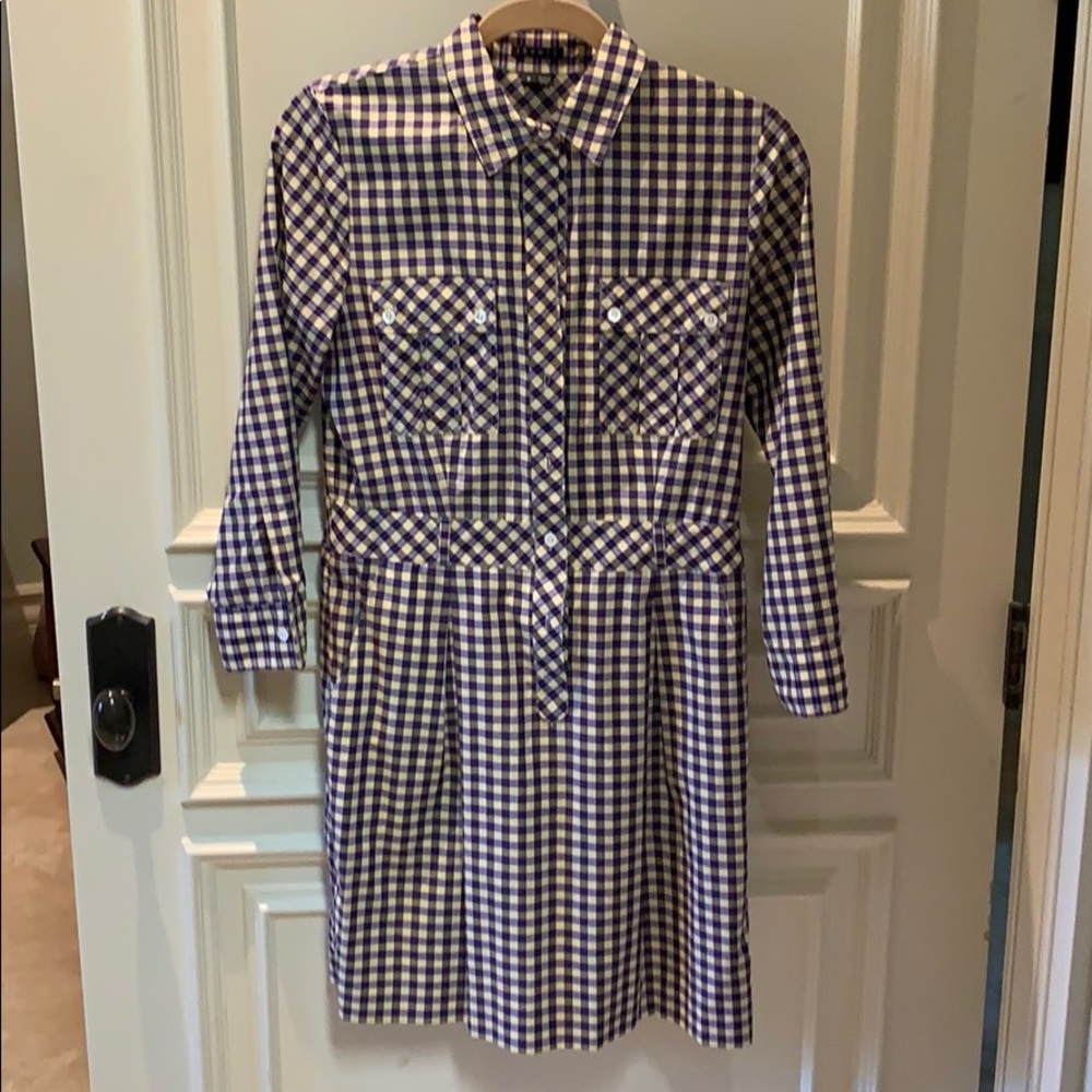 COPY - Theory gingham dress